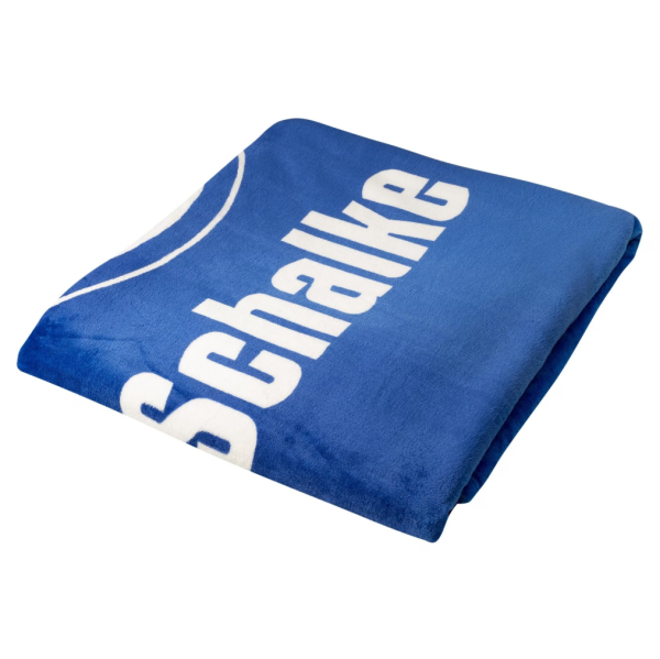 FC Schalke 04 - Decke Flanell königsblau